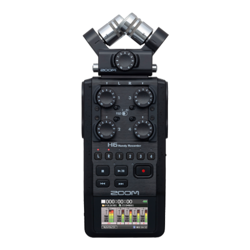 Zoom H6studio 6-Track Handy Recorder