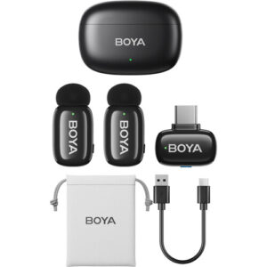 BOYA mini 2-Person Tiny Wireless Microphone System